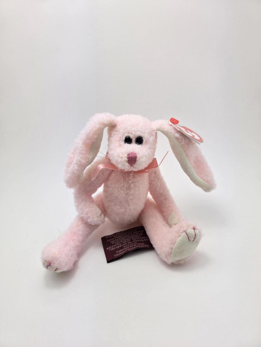 Ty Attic Treasures Collection “Strawbunny” the Pink Bunny (6 inch)